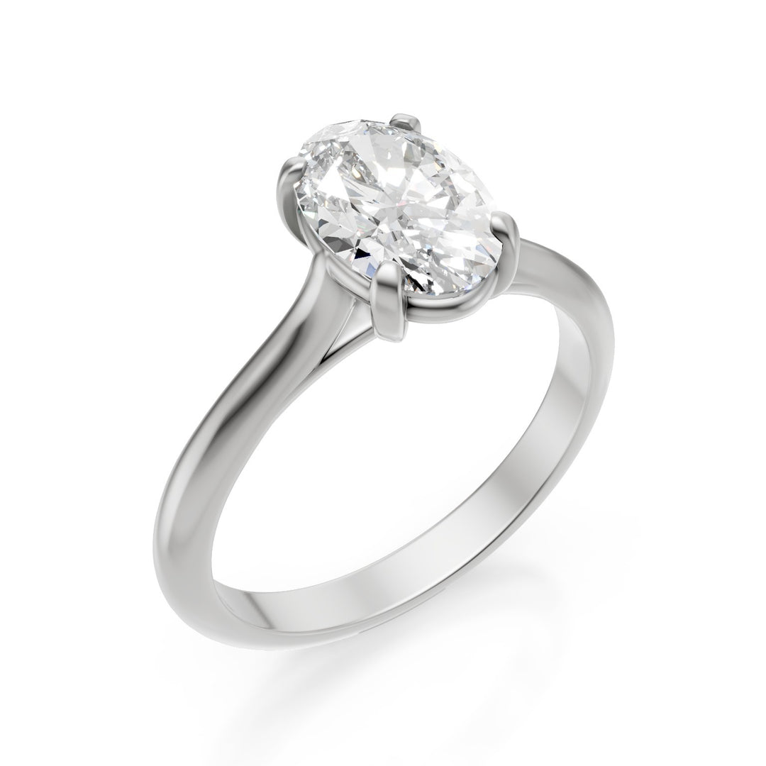 X-Diamond, ein 18-Karat-Labor-G.D. 2,03 ct Oval in Weißgold XXDAPU091O4OVBI203