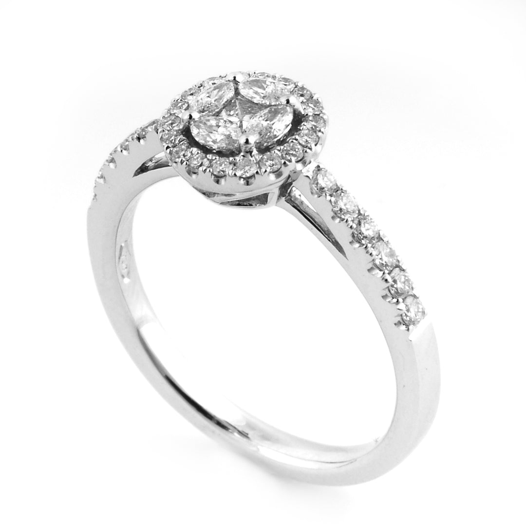 Bague brillant princesse marquise Golay ARTR8465-10120000032