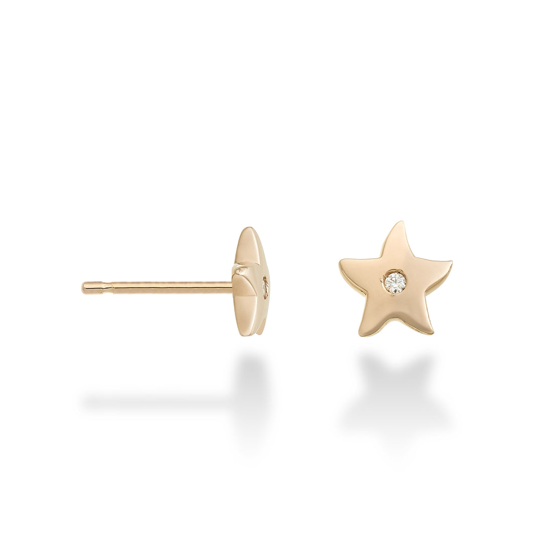Nihama nebo 18k hvězdice 0,02ct růžové zlato NO5118O3BR002