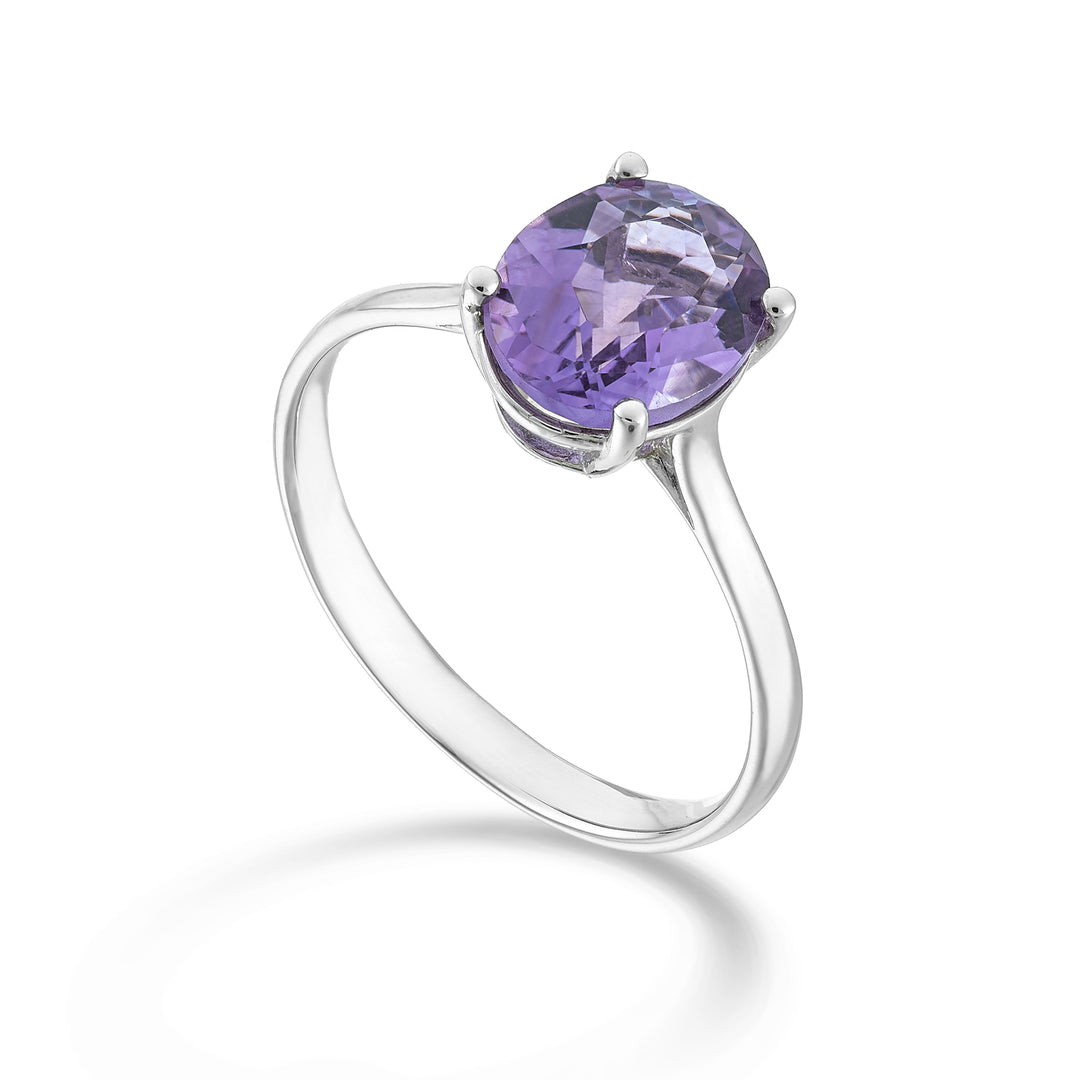 Mikiko un ametist oval de 18k 9x7 ct.1,66 MA5173O4AMET