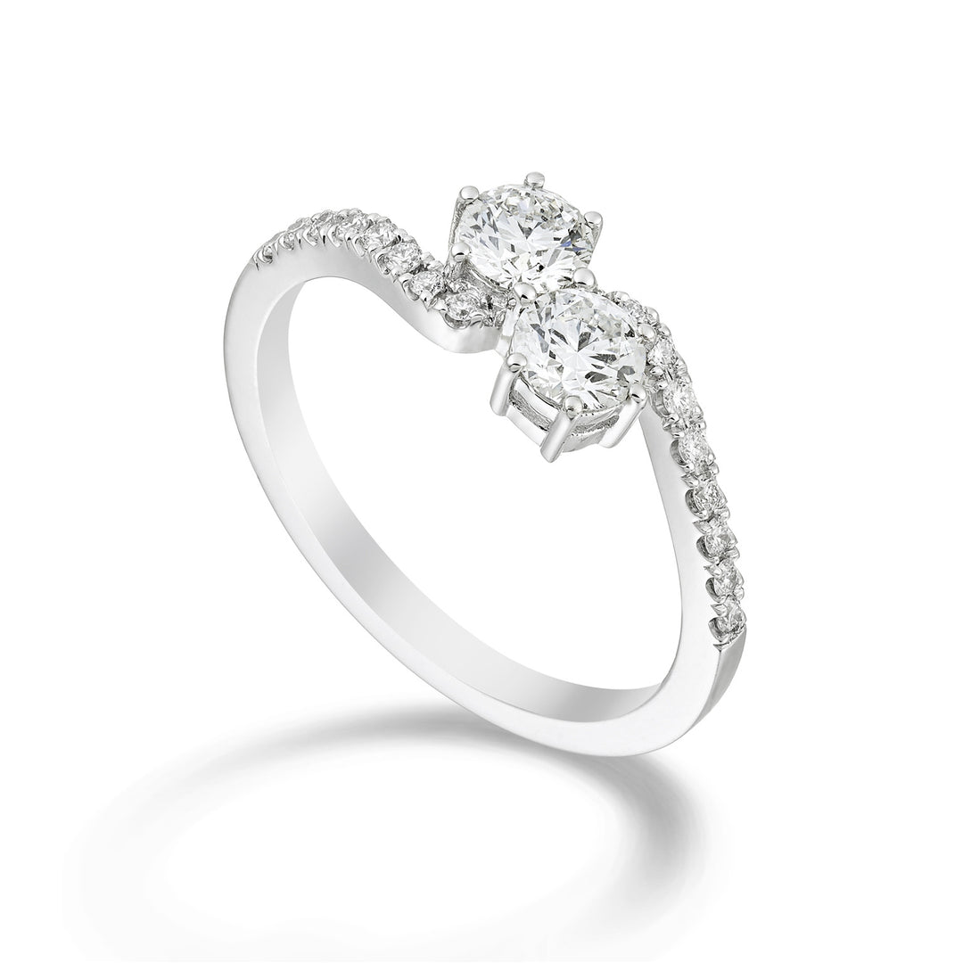 Golay bilogy prsten s diamanty cen 0,20cttot stopka vč ABLG001DI020-24052110082