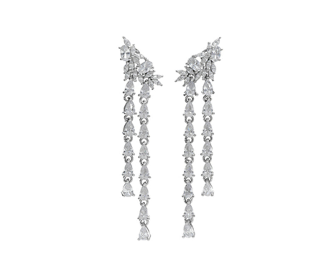 Nihama o ag925 gemas swarovski blancas NO7611A4WHITE0
