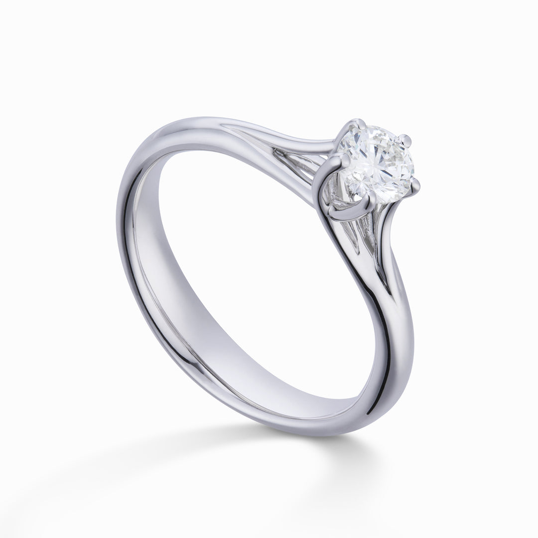 Inel Solitaire Golay Grace 5 dinte ASL009WDI-21344110058
