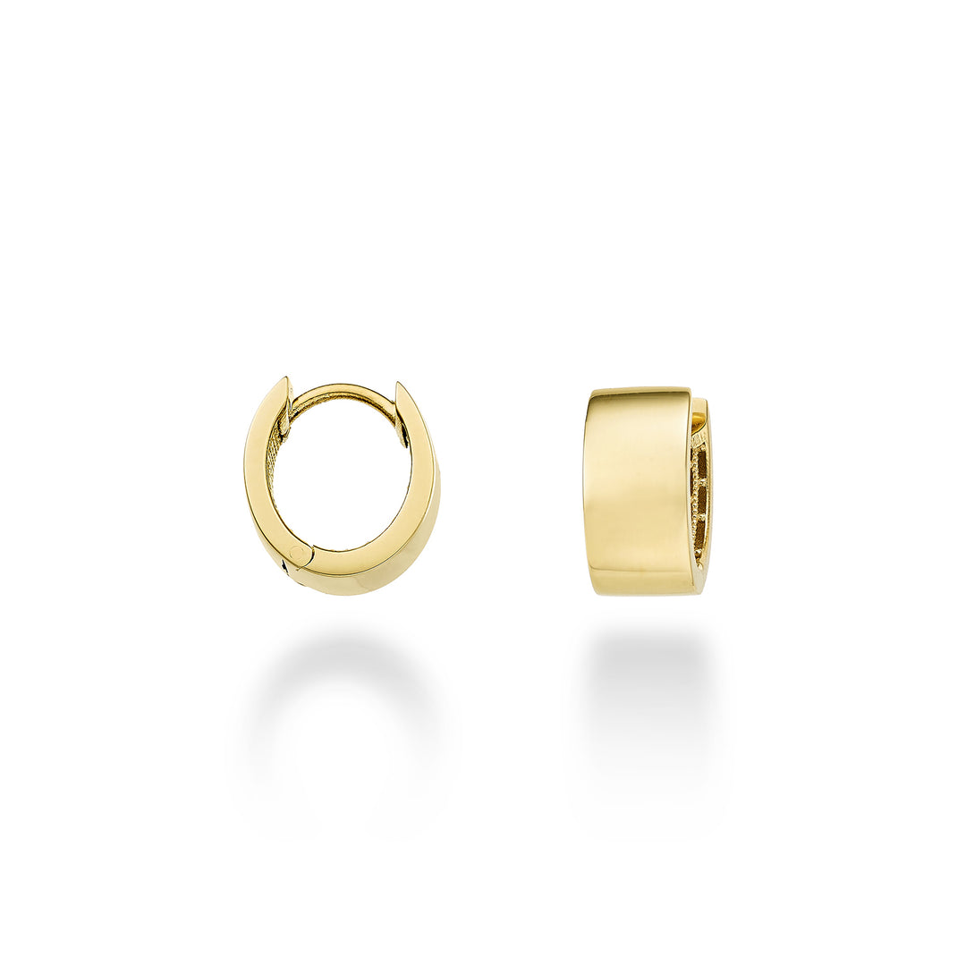 Nihama eller 18k gult guld oval diam. int. 1,00x0,80 cm NO5094O1OVAL