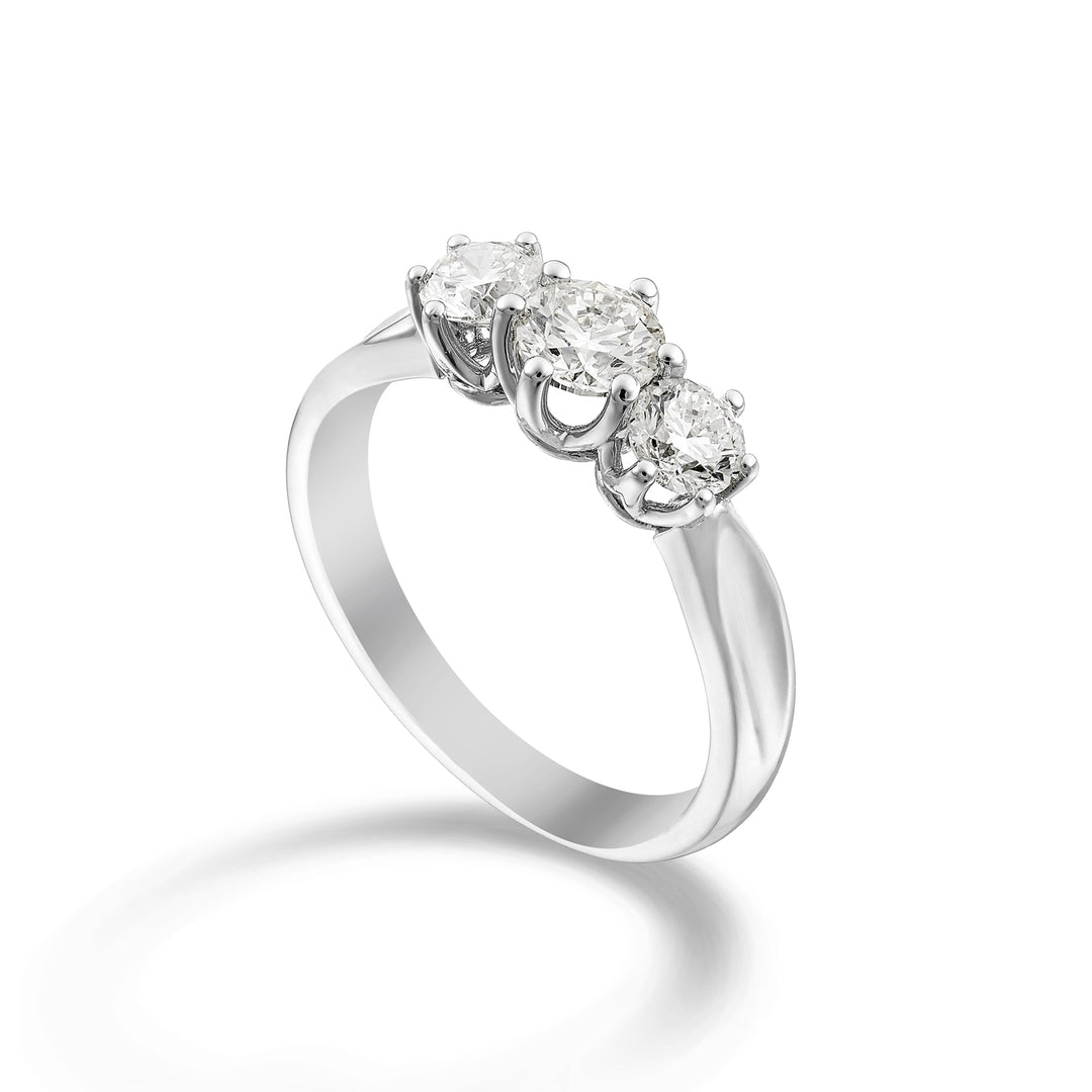 Golay scalar trilogy ring with 6 points total ct. 0.59 ATRS046DI60-23013110031