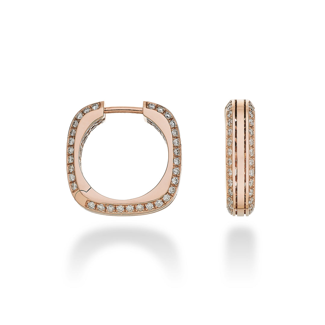 Golay eternity light cube örhängen med diamanter OCUBET002DI1-23111110056