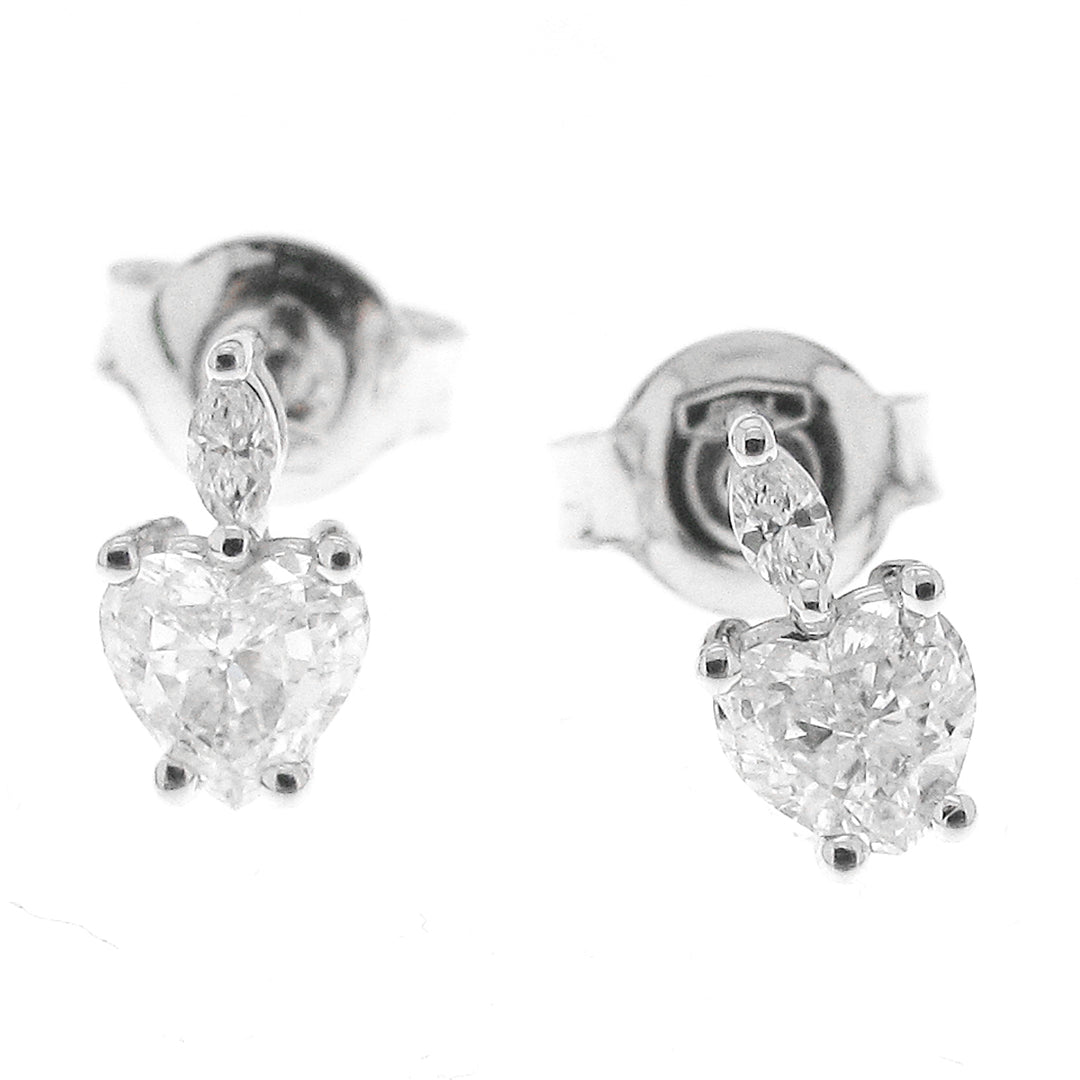 Golay hartje oorbellen 2 x 0,25 ct OGIC003-25-12027110070