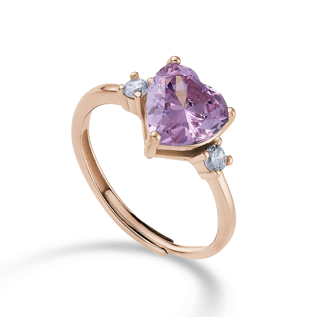 Mikiko an ag925 gem swarovski vit och rosa MA7202A3ROSA000