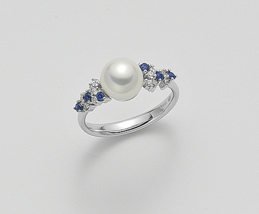 Mikiko an 18k fw 8/8,5 ct.0,12 saphirs 0,30 ct MA0638O4FABI080