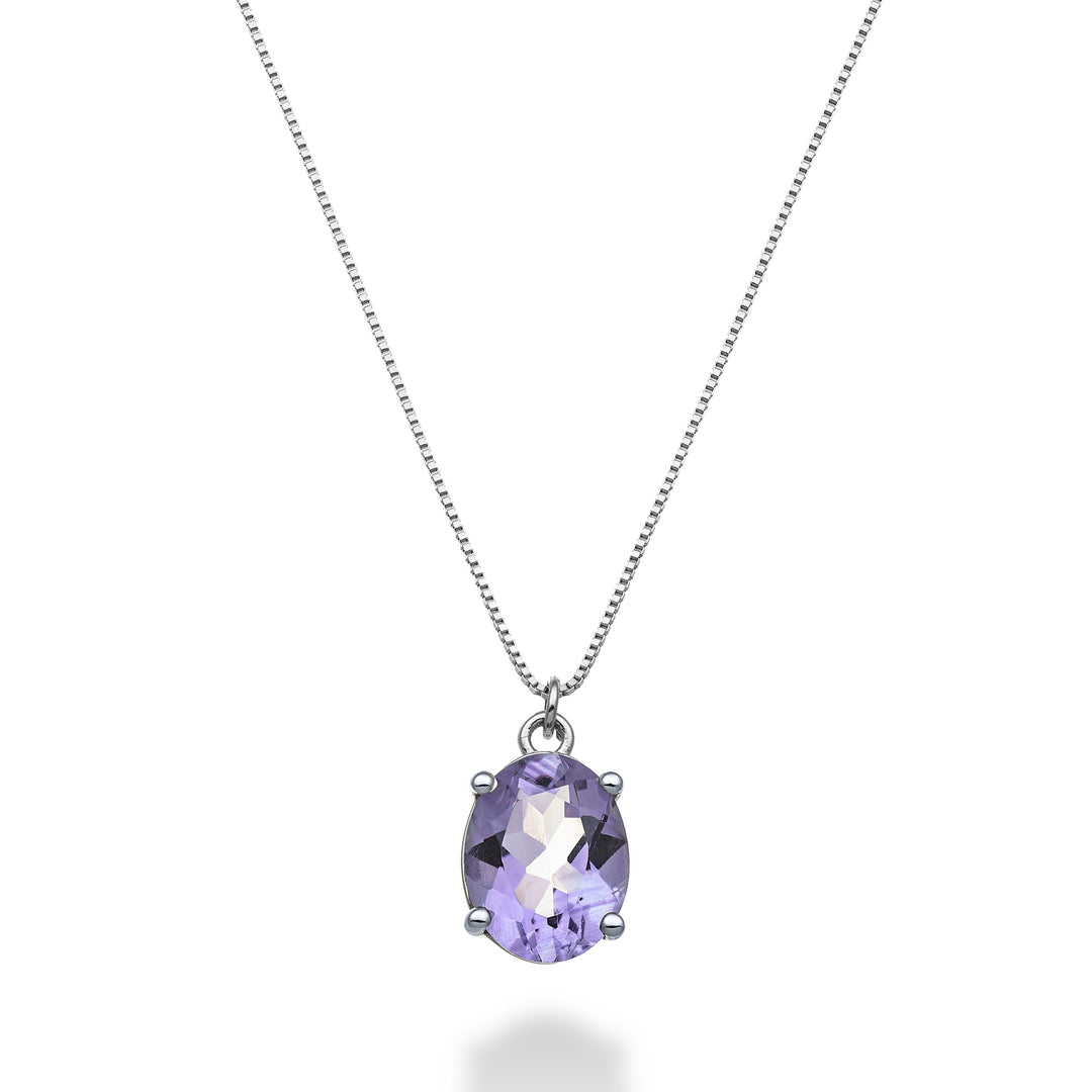 Nihama cl 18k oval ametyst 9x7 ct.1,66 ND5143O4AMET