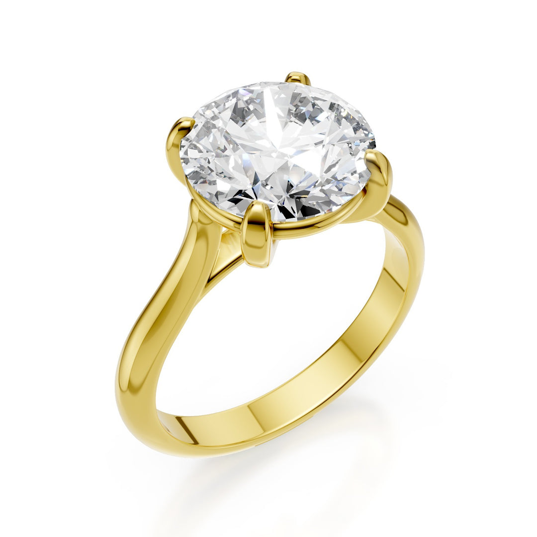 X-Diamond, ein 18-Karat-Labor-G.D. 3,11 ct rund in Gelbgold LXDAPU093O1ROBI311