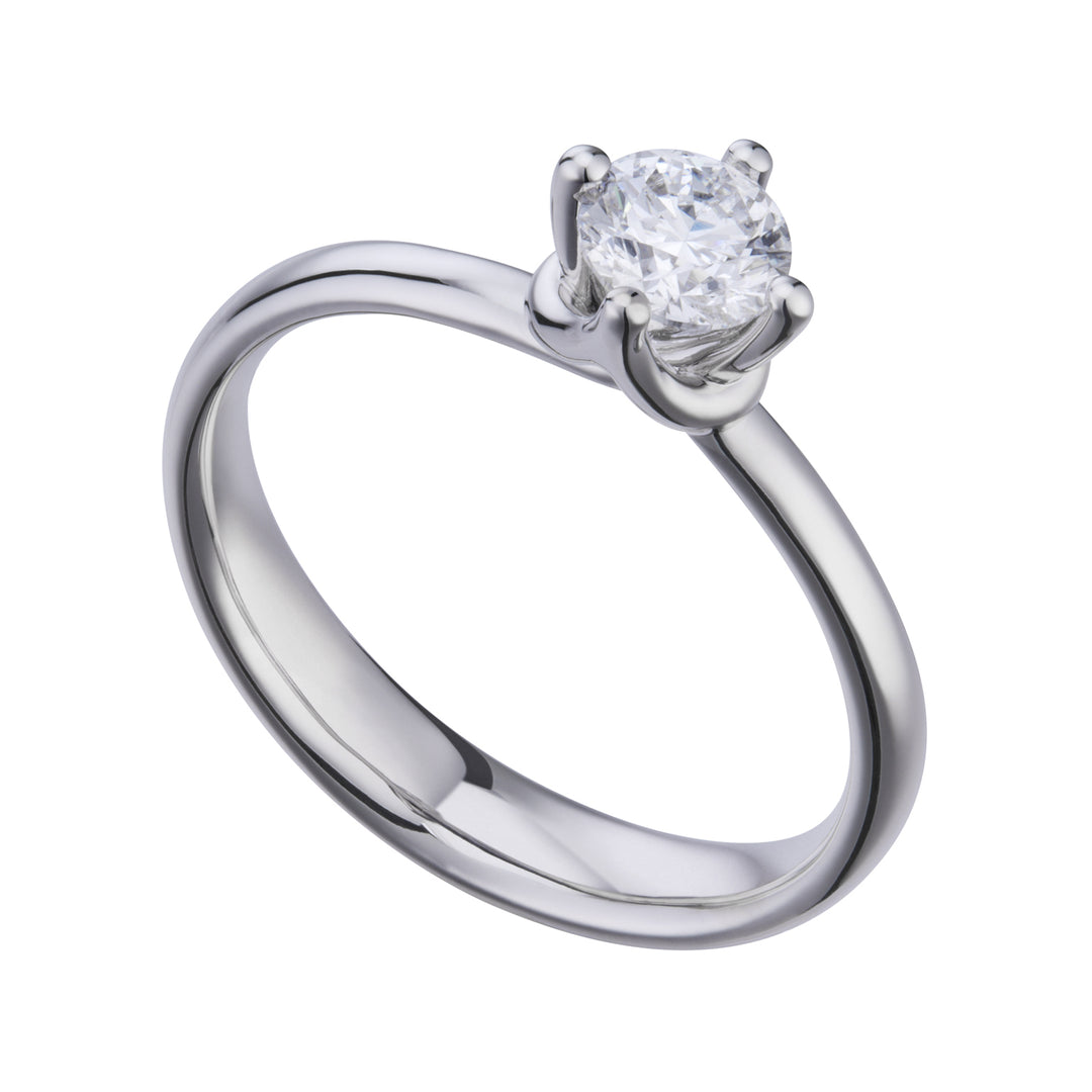Golay solitairring met 4 tanden ASL041DI-22238110005