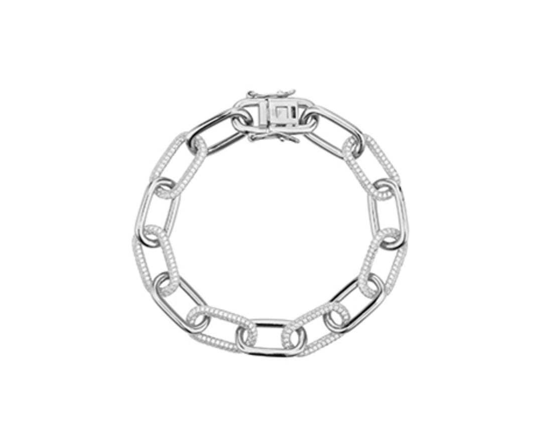 Mikiko br ag925 pietre Swarovski albe MB7417A4BIANCO0