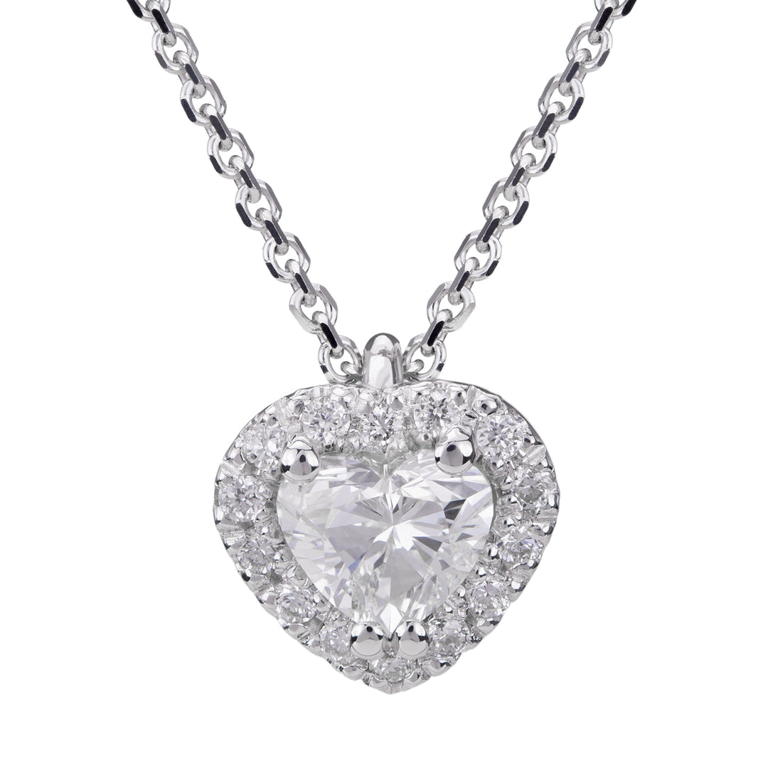 Colier Golay cu pandantiv cu contur cen 0,35 ct PCT003DI1D-18026110169