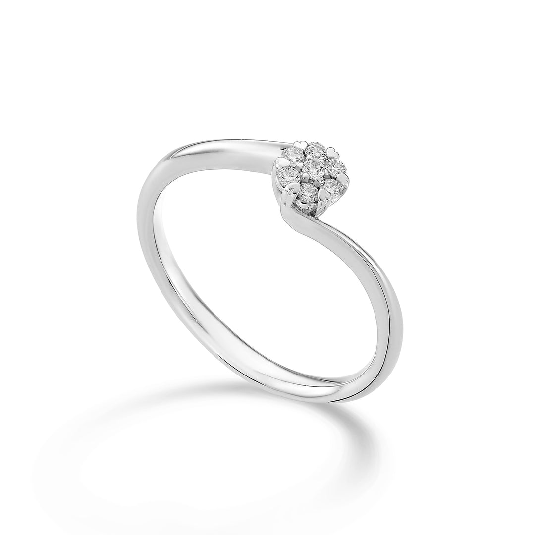 World Diamond Group valentino multistone ring with diamonds 0.20 ct. AM002D020-23009110032