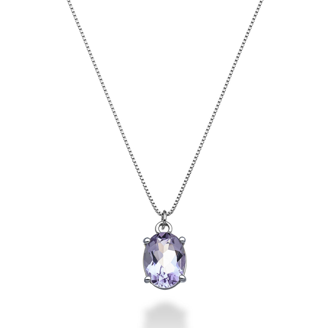 Mikiko cl 18k ametista oval 8x6 ct.1,00 MD5142O4AMET