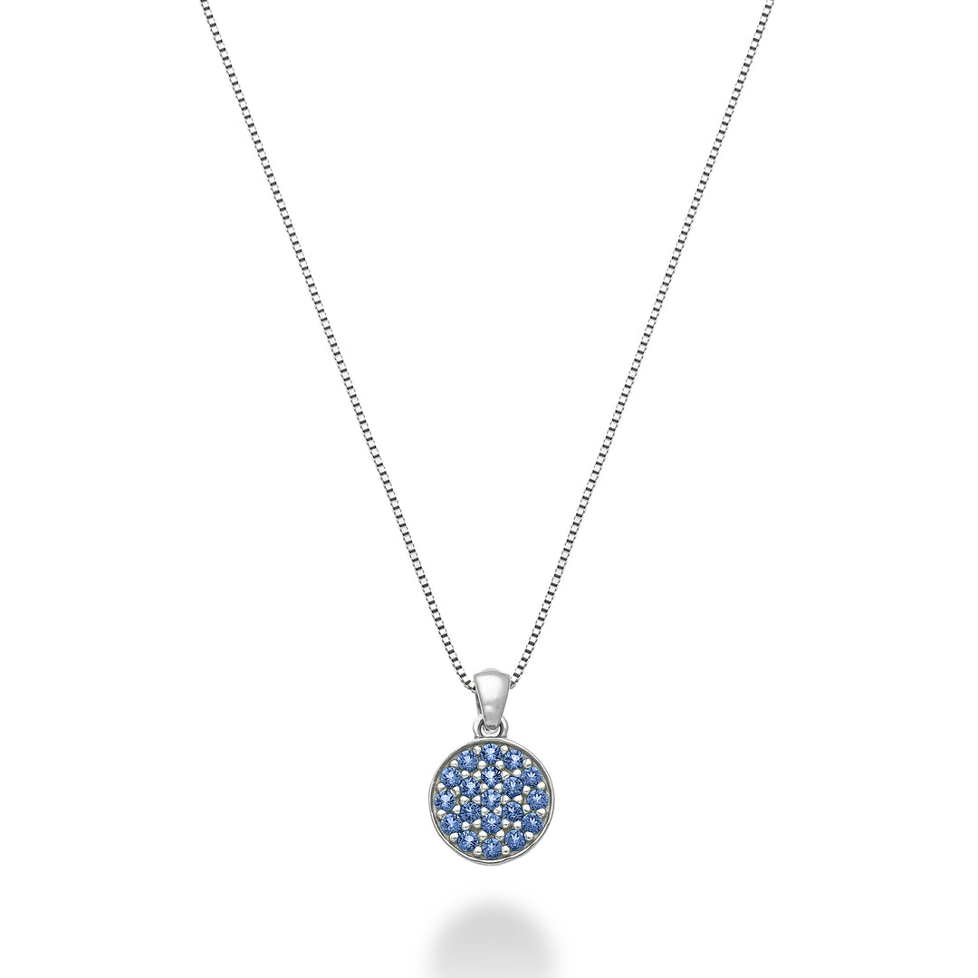 Nihama cl 18k στρογγυλά ζαφείρια 0,14 ct ND5165O4ZFR