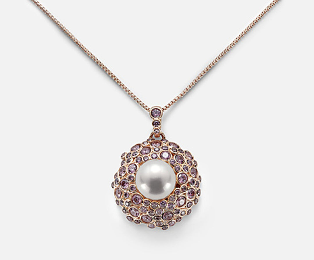Mikiko cl ag925 fw bot 11,5/12 gem swarovski lila 70 cm MD7552A3VIOLA00