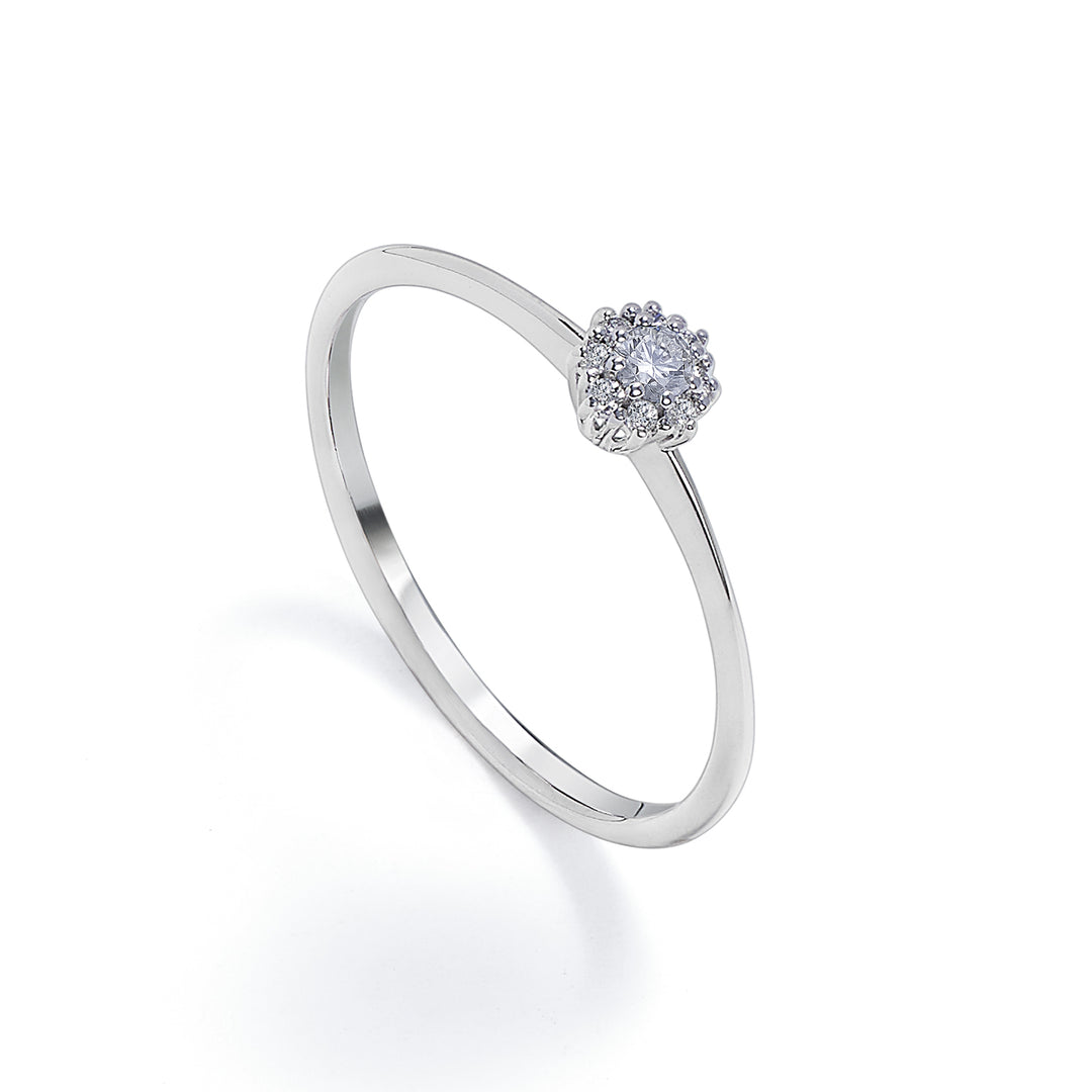 Mikiko an 18k diam. ct. tot.0,10 mis.1 MA5139O4BR010