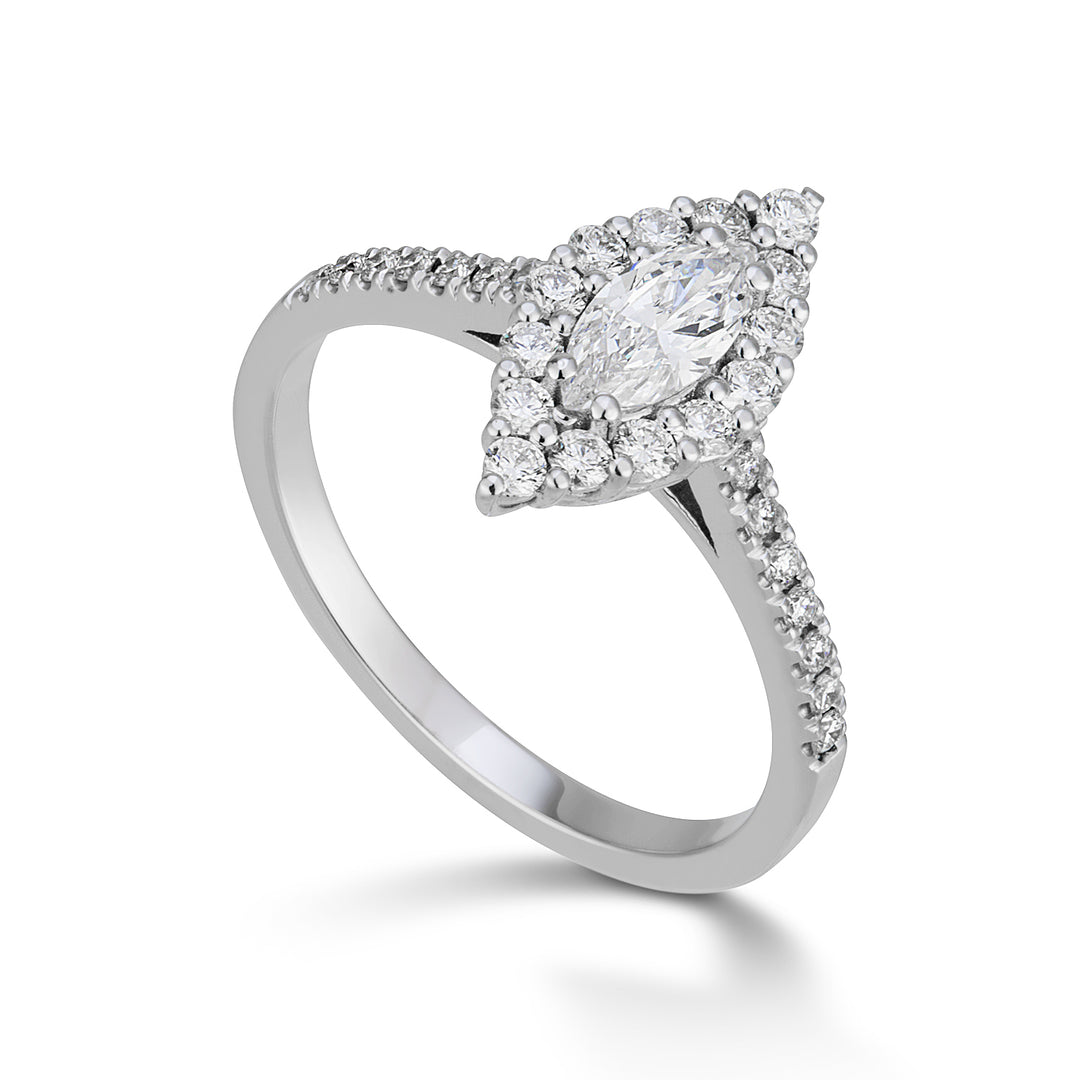 Inelul central Golay. diamante conturul marchiz ASLMQ002DI1-22105110017