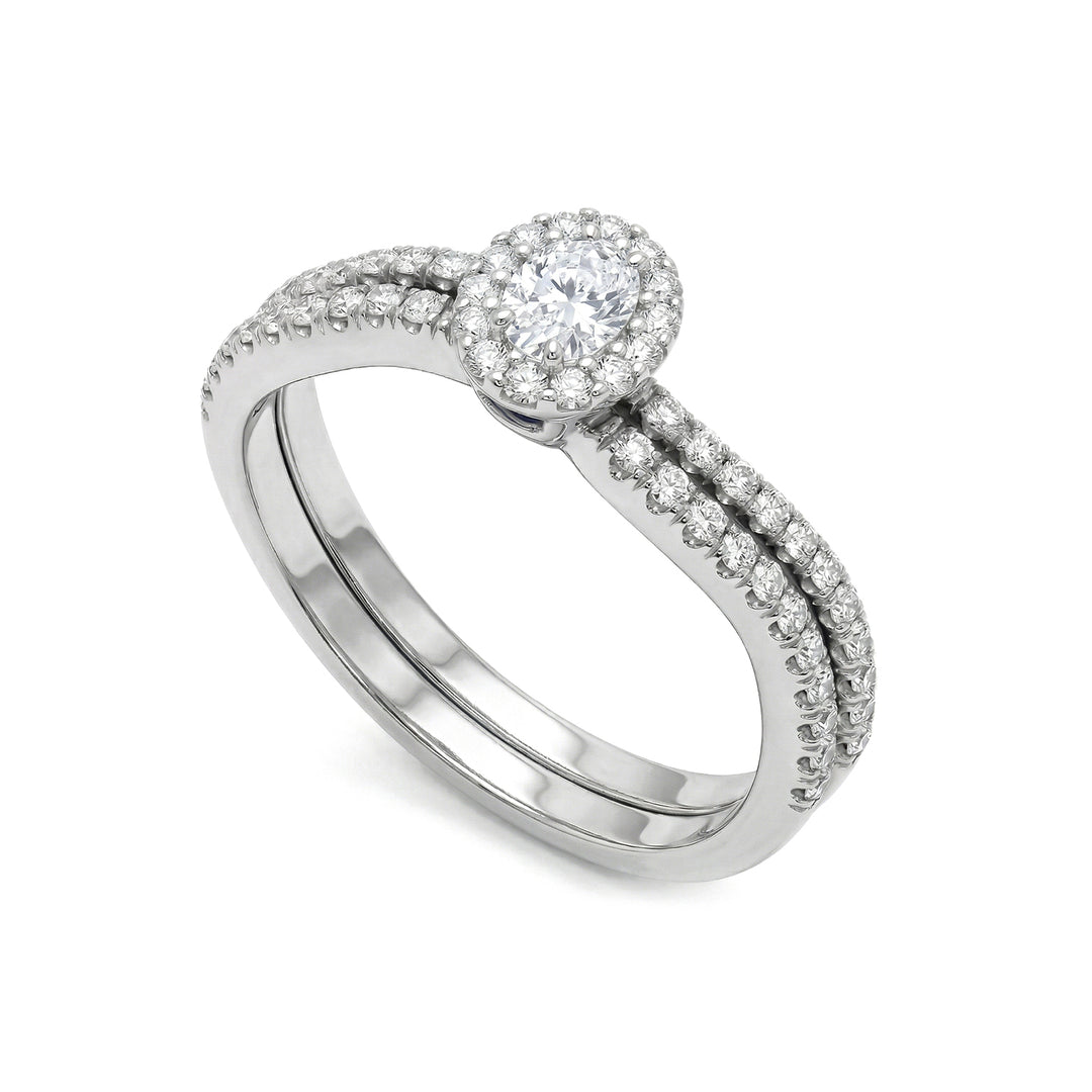 Golay ovális központi gyűrű és kontúr + szár ACLC055DI1-19357110056