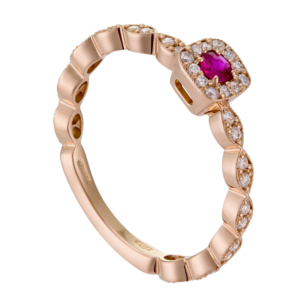 World Diamond Group markismotiv band med bar+cen.ct 0,09 c AET026BRUDI10-18260110003