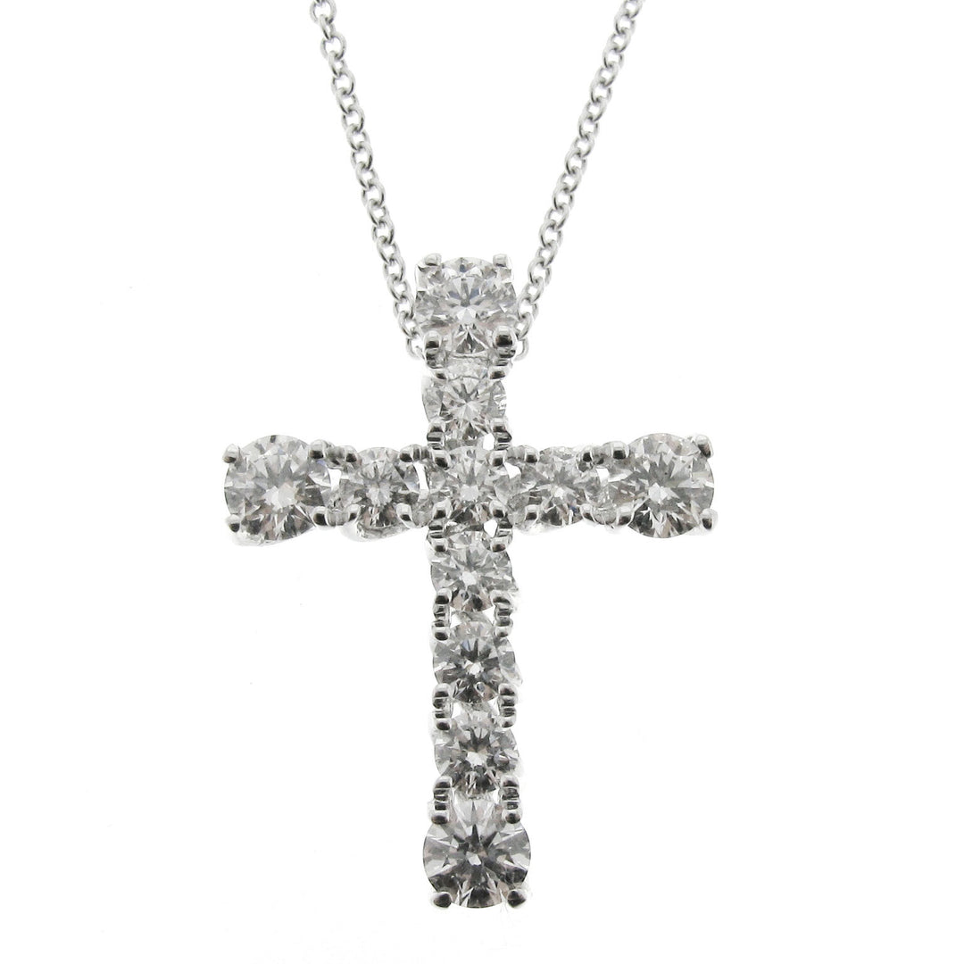 Golay grace halskæde med indlejret kors ct. 1,83 GABTRE1866-10054000009