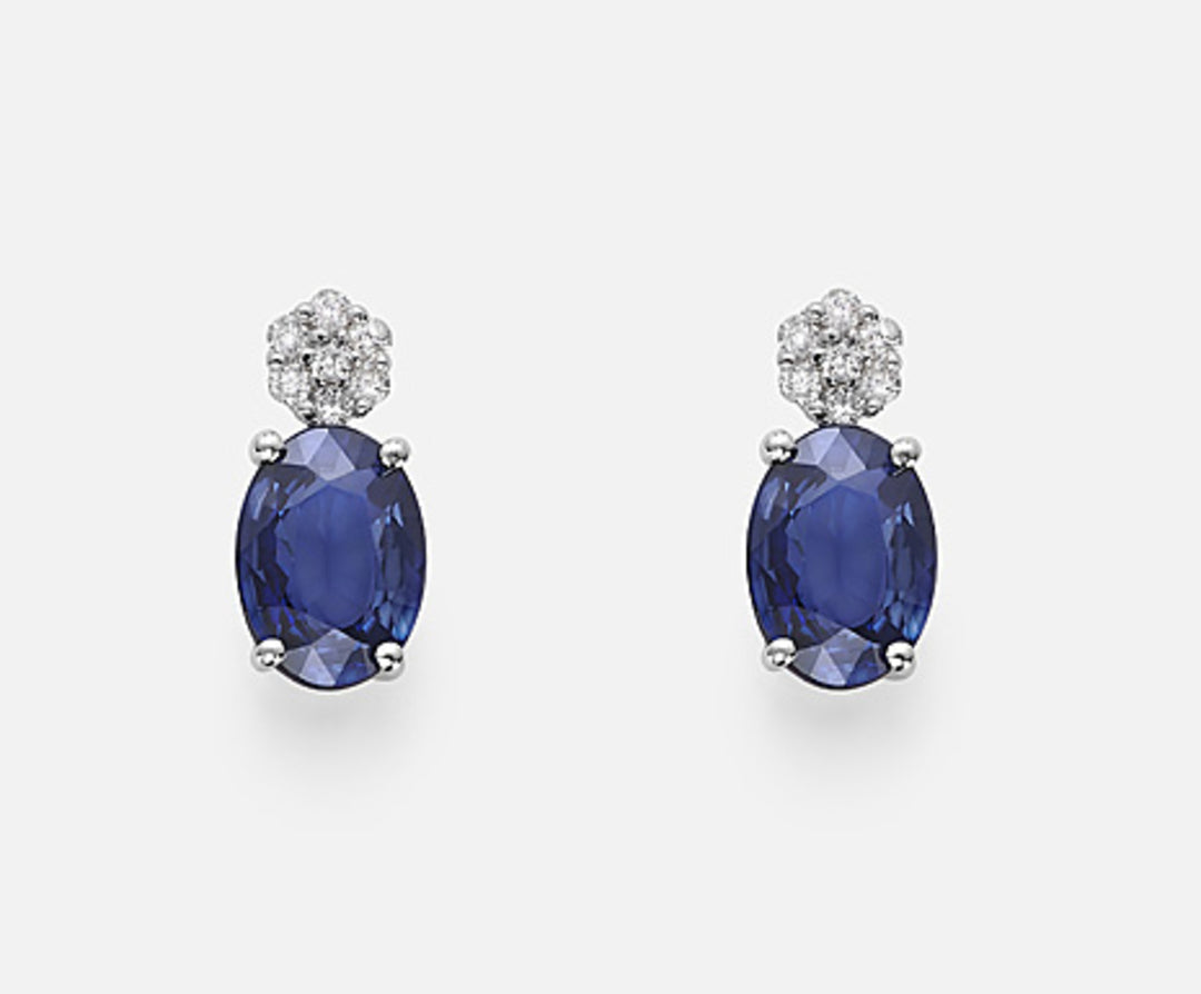Mikiko vagy 18k ovális zafír 7x5 ct.1,60 átm. ct. 0,08 MO5014O4ZFD