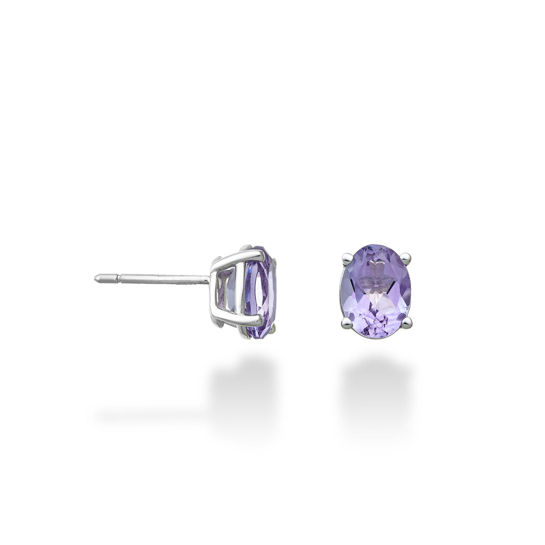 Nihama vagy 18k ovális ametiszt 8x6 ct.2,20 NO5122O4AMET