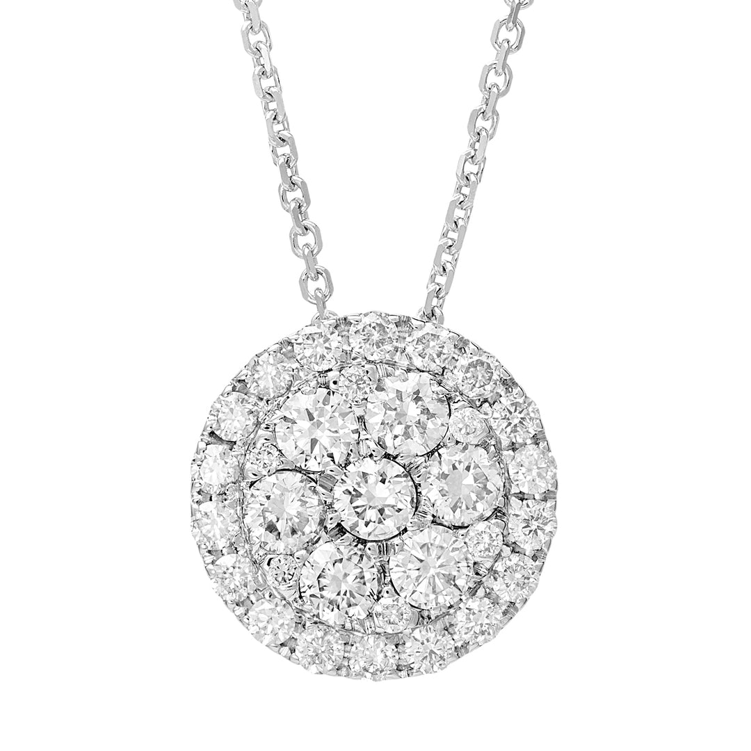 Golay small round pave pendant PPV003WDI-P-16064110015