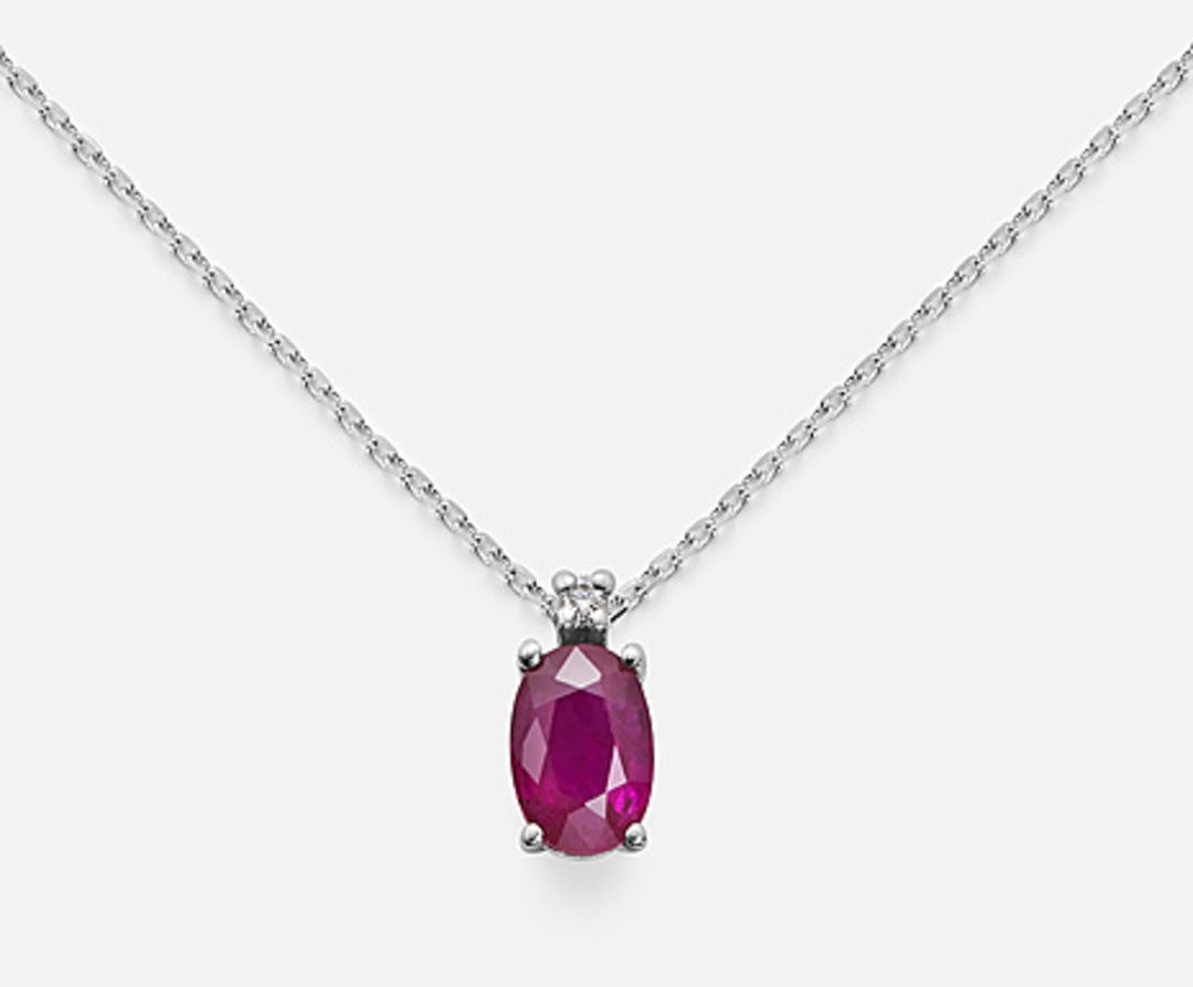 Mikiko cl 9k rubin n. ovális 6x4 ct.0,57 átm. ct.0,01 MD5034R4RBN057