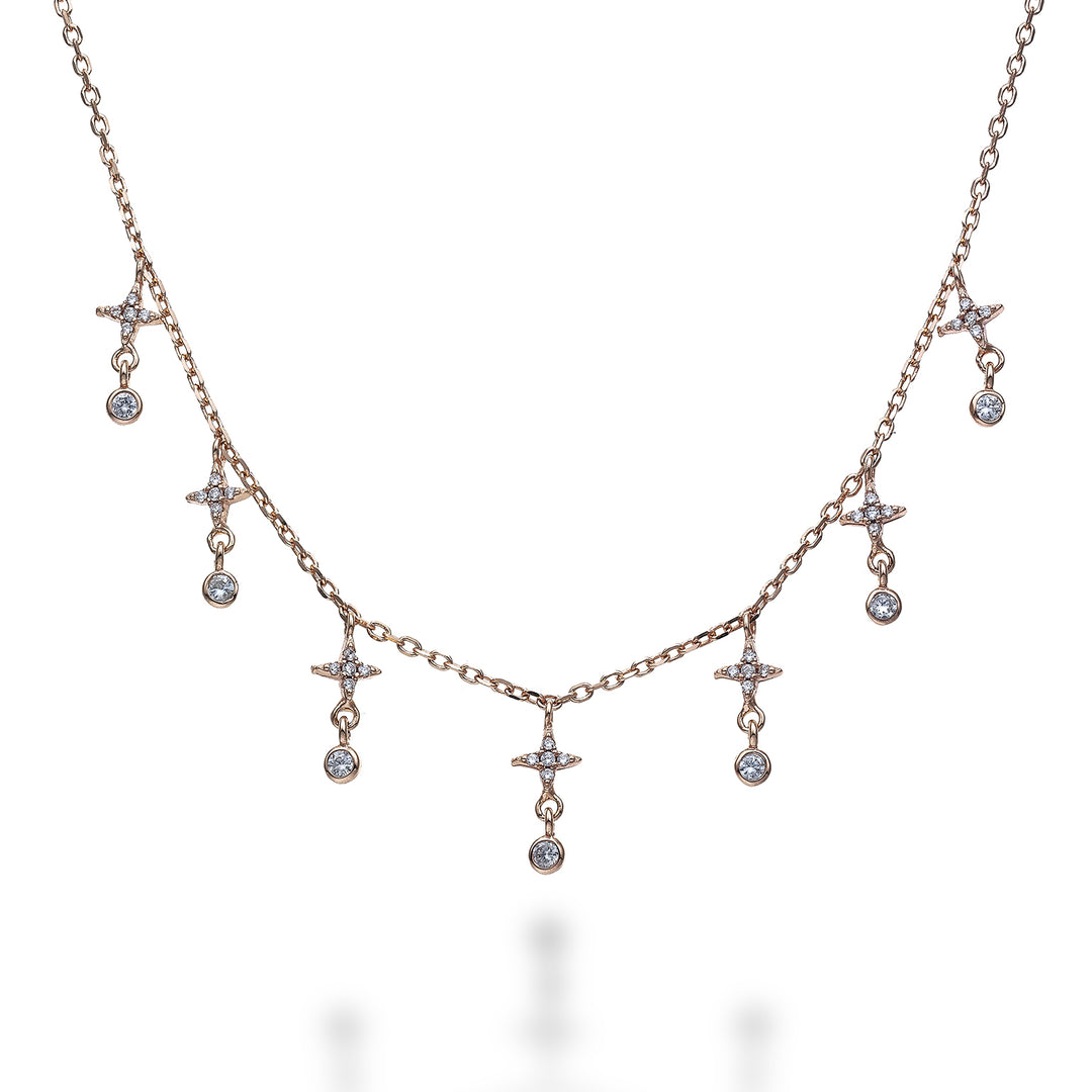 Mikiko cl ag925 hvide swarovski ædelstene MD7563A3BIANCO0