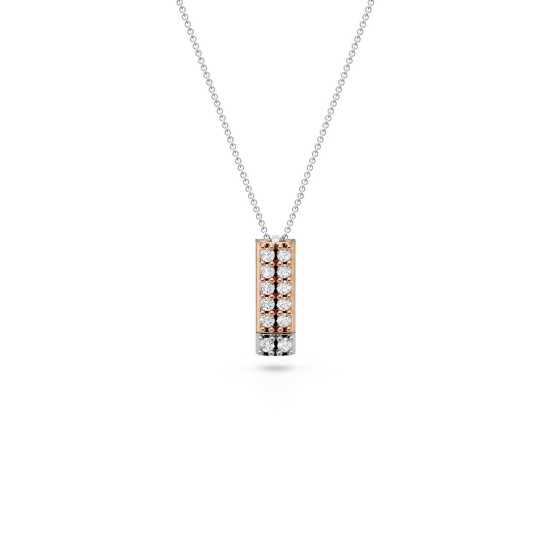 Náhrdelník s přívěskem Golay se zásuvkou 1,00 cm GD647D100RB-25069110287