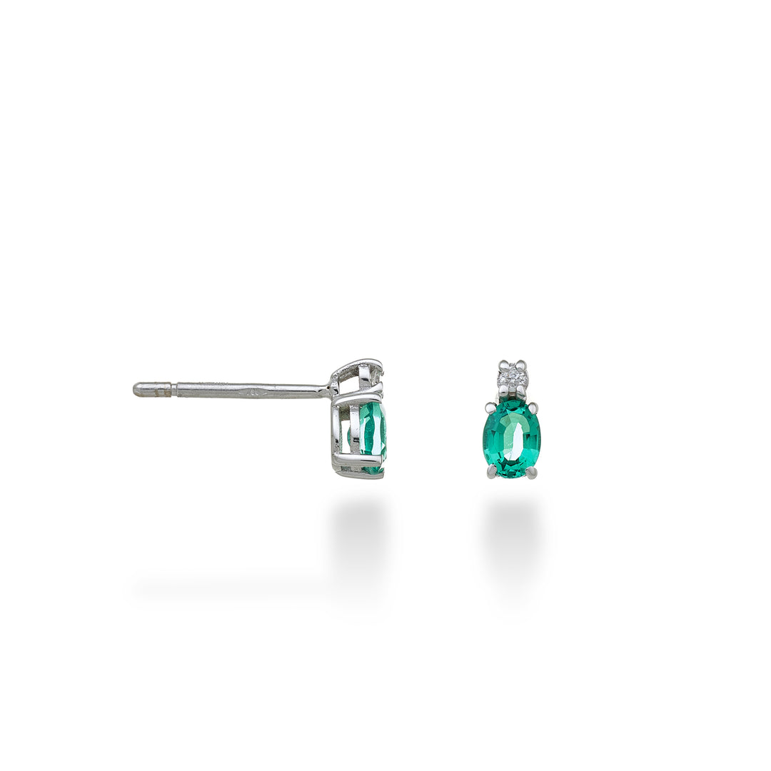 Nihama tai 9k smaragdi nro. soikea 4x3 ct.0,30 halk. 0,02 ct NO5162R4SMN