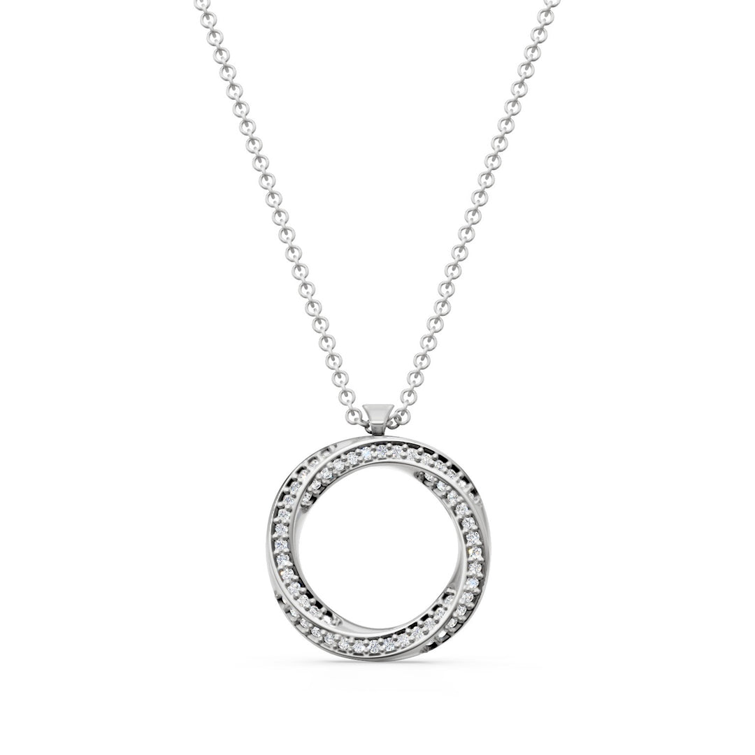 Colier cu pandantiv Golay New Moon Pave&