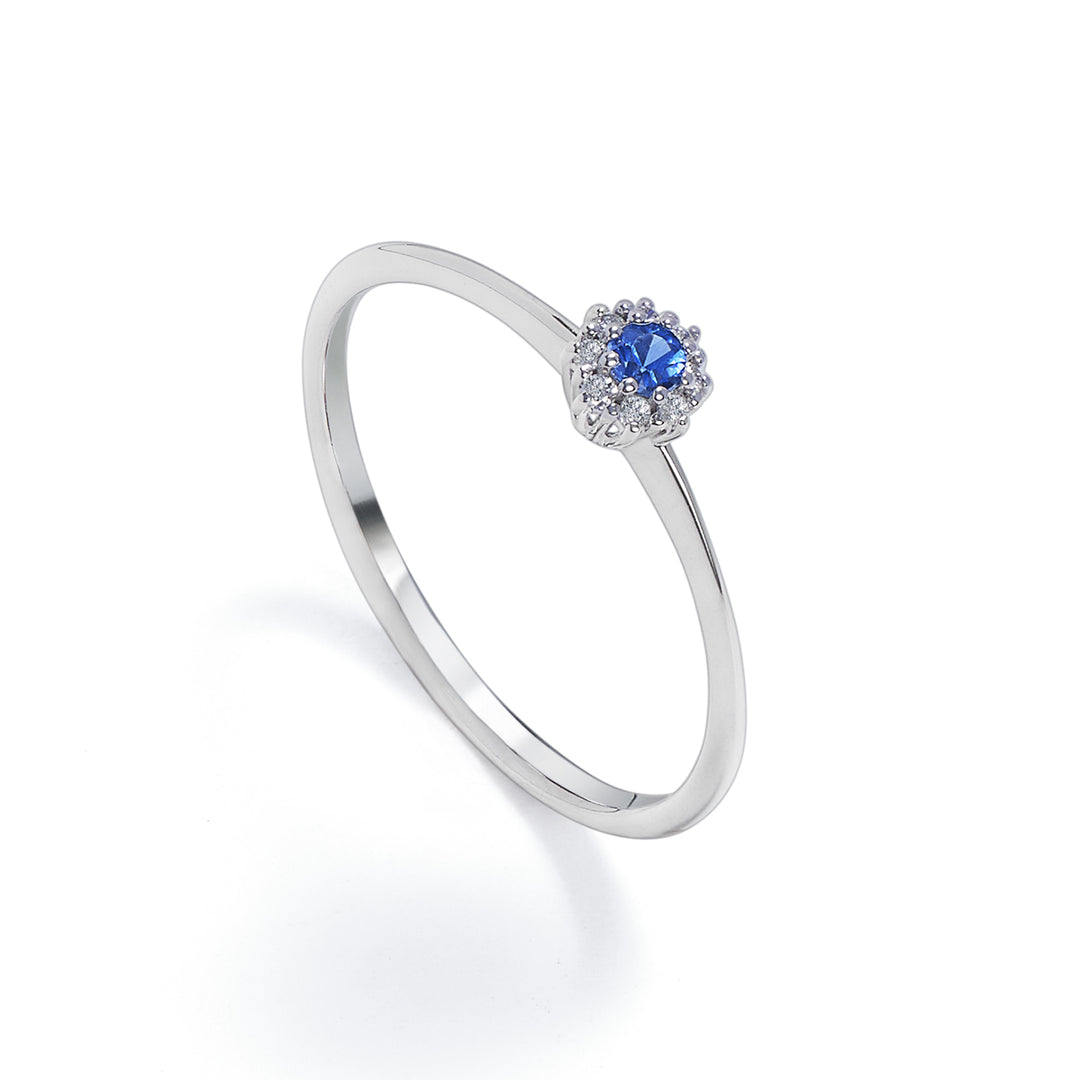 Nihama un safir de 18k nr. ct.0,08 diam. 0,04 ct marimea 1 NA5139O4ZFN008