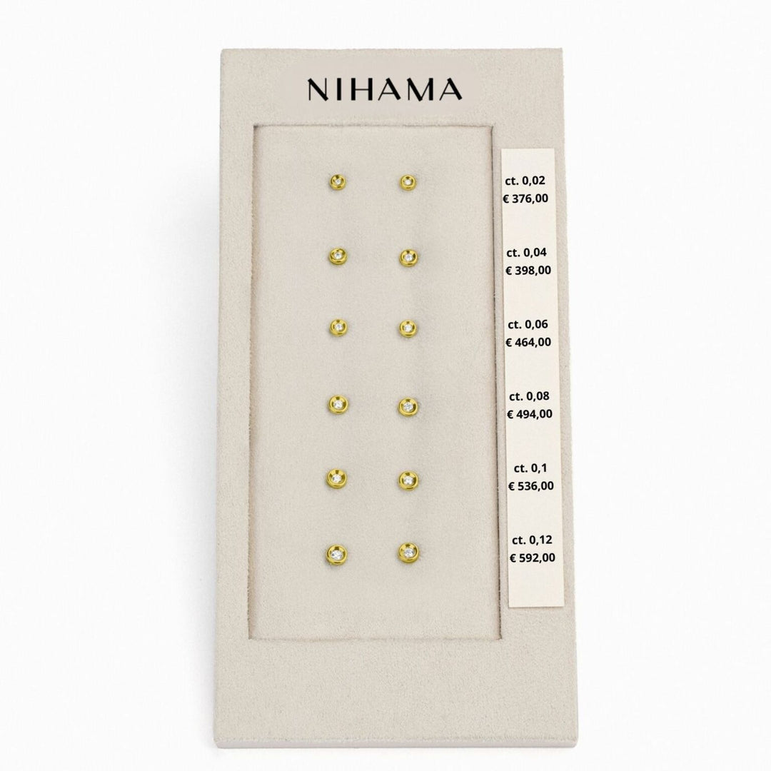 Nihama pacchetto or o5131 cipollina 18kt oro giallo 0,02-0,04-0,06-0,08-0,10-0,12 N.LIGHTBOX.67-G