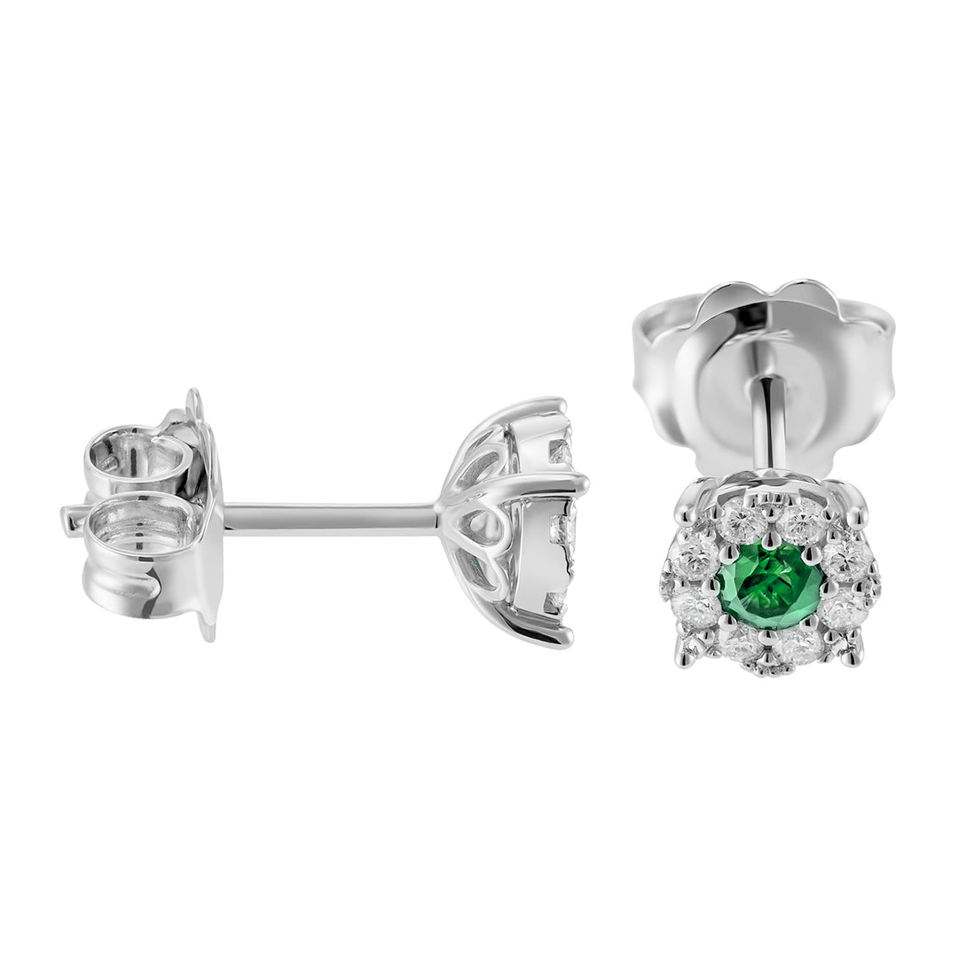 Nihama or 18k smeraldo n. ct.0,18 diam. ct.0,20 NOGICE01DISMO4