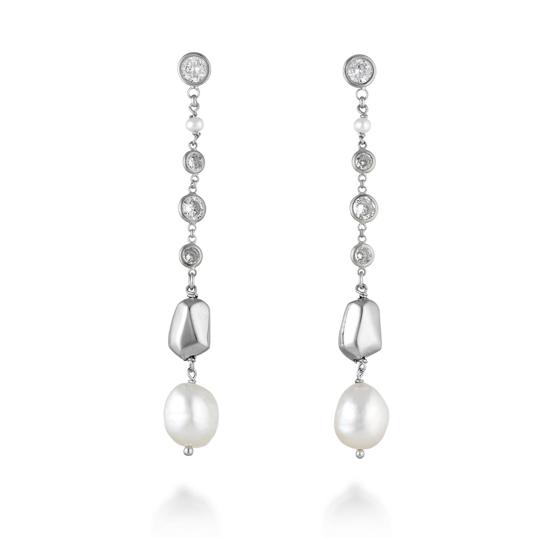 Mikiko tai ag925 fw bar 9/10 gem swarovski MO7640A4FDBI910