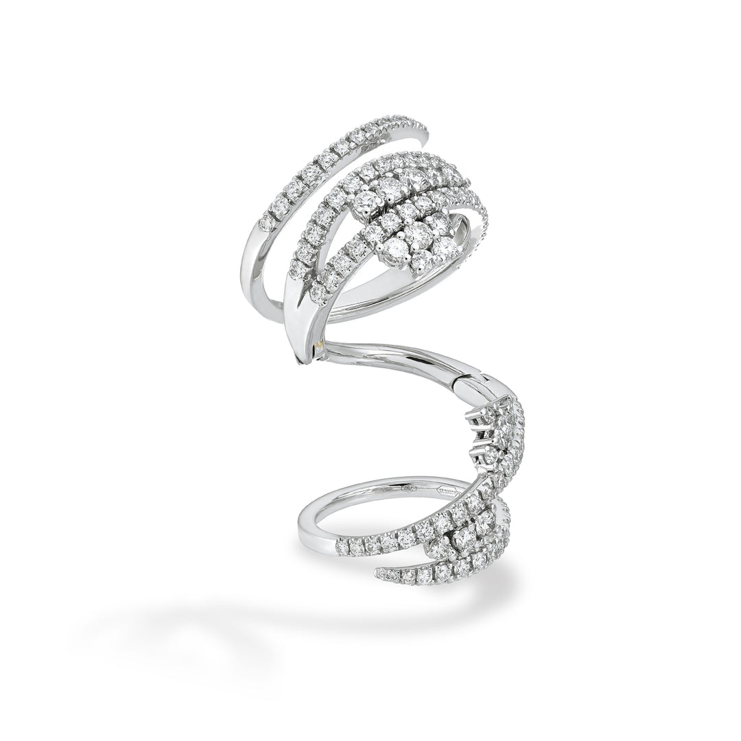 Golay anello snake fantasia, con aggiunta pietre round ASNAKE02DI-25297110086