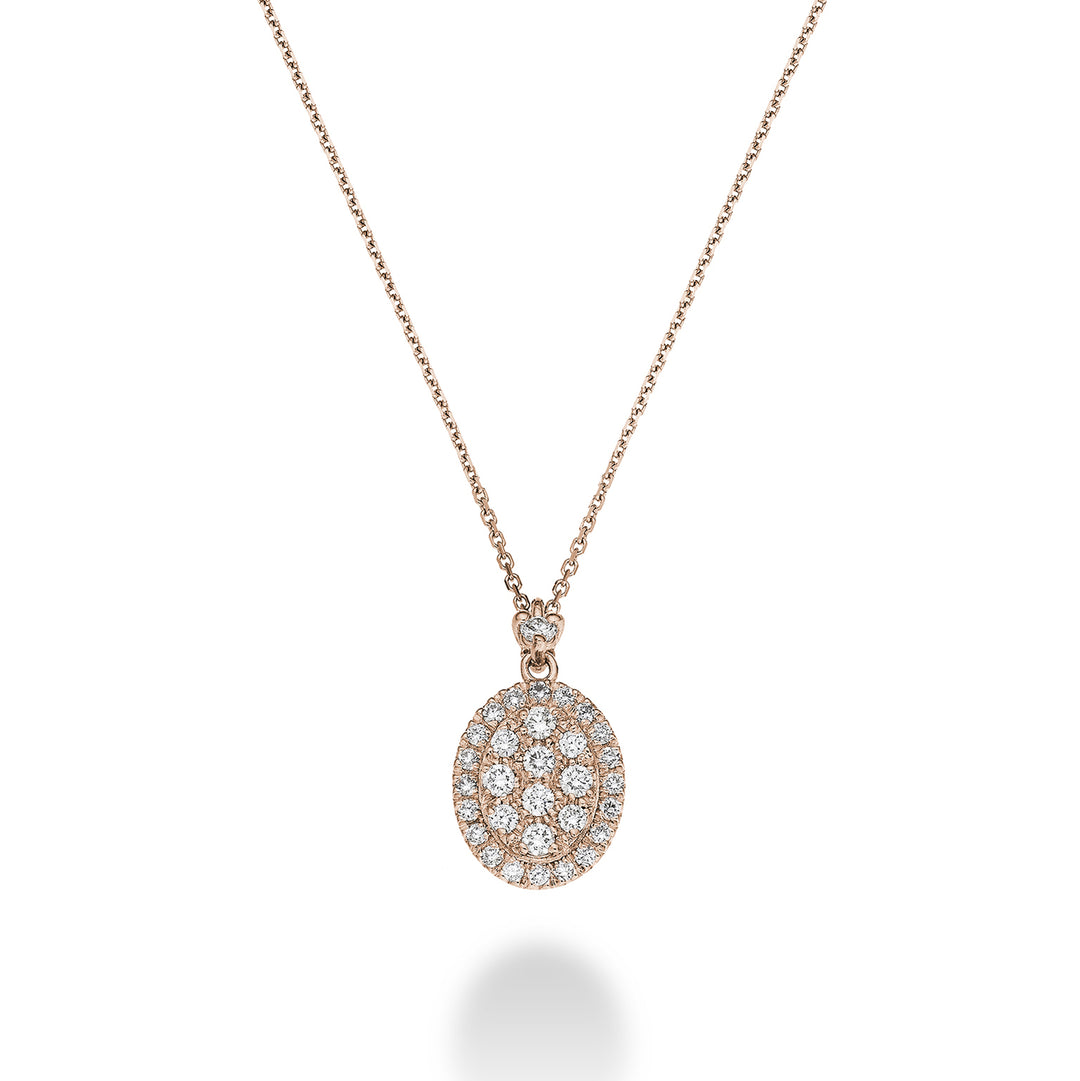 Golay Multistone-Halsband ovale Form Roségold GMPC002DIR-23095110036
