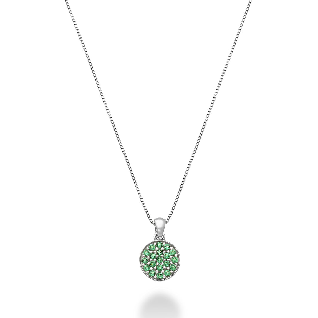 Mikiko cl 18k runde smaragder 0,09 ct MD5165O4SMR