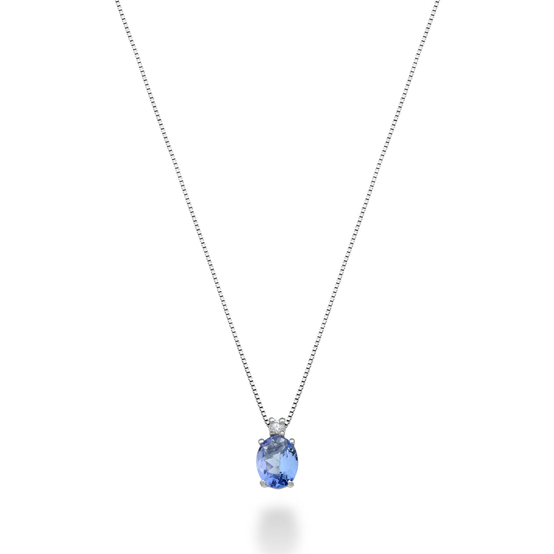 Nihama cl 9k tanzanite n. οβάλ 4x3 ct.0,14 διαστ. 0,01 ct ND5180R4TZN