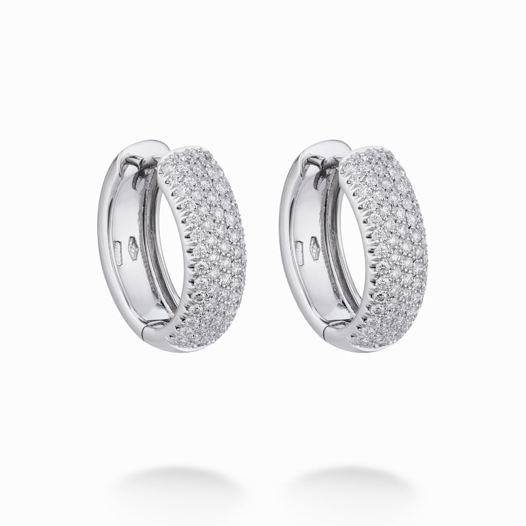 Golay øreringe med pave diamanter OPVC6213-24099110187