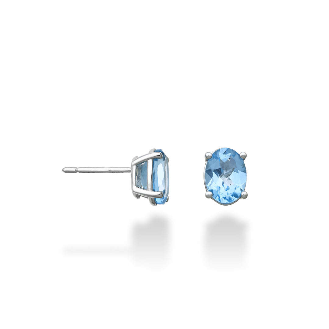 Mikiko sau topaz elvețian oval 18k 8x6 ct.3.00 MO5122O4TPAZ