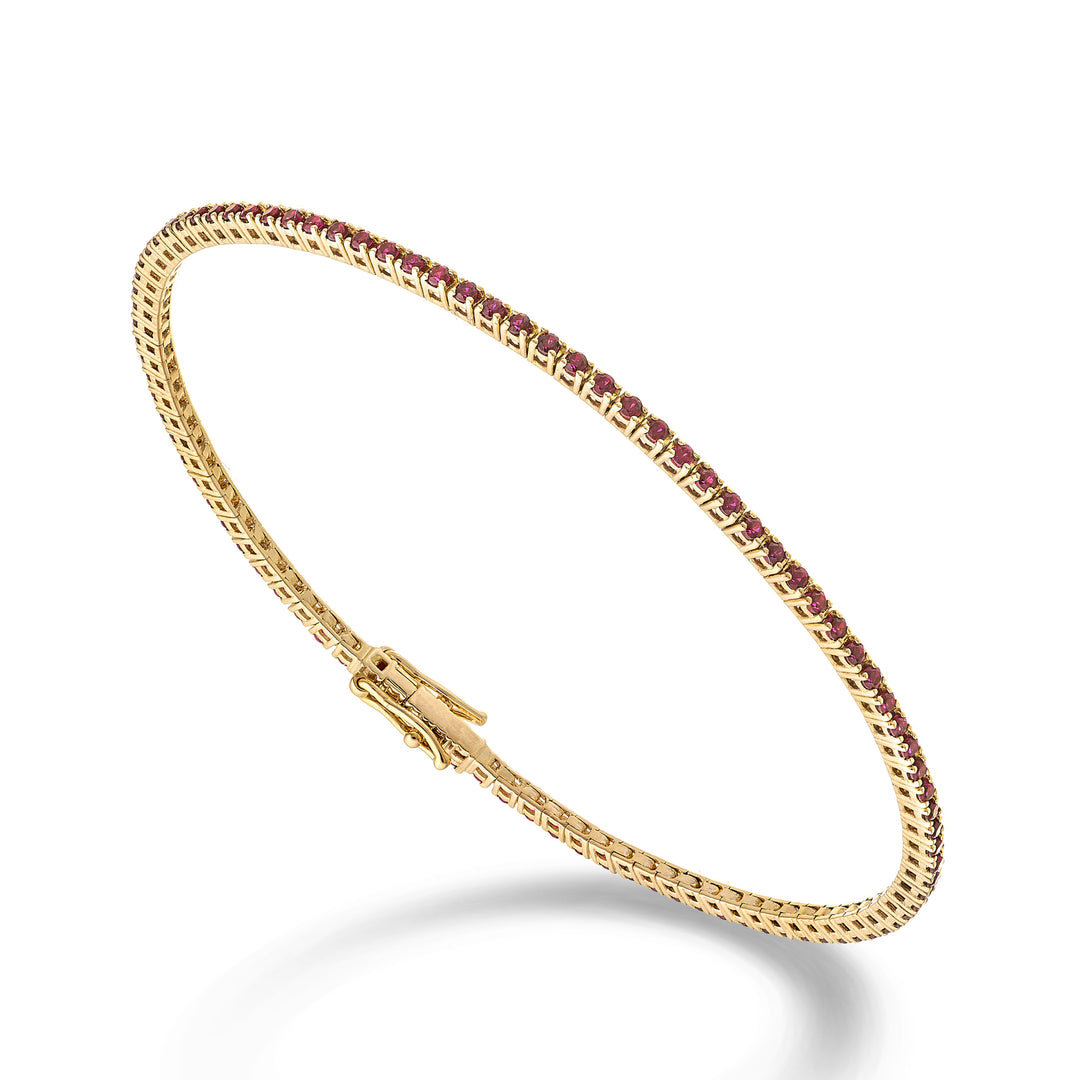 Golay br tenis 18k rubine ct.1,20 cm.17,2 aur roz - 94 setări GBTF0011RBRO3
