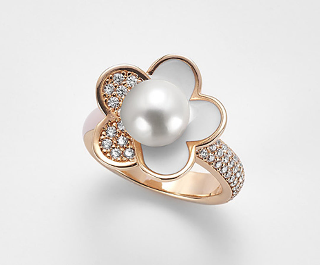 Nihama an ag925 fw bot 8,5/9 gem swarovski valkoinen emali NA7156A3BIANCO0