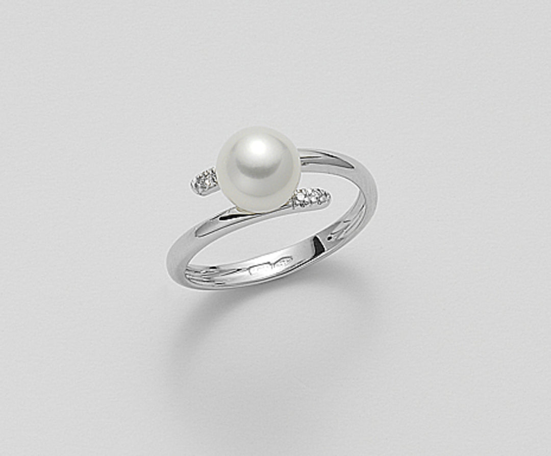 Nihama en 18k fw 7,5/8 ct.0,03 NA0648O4FABI075