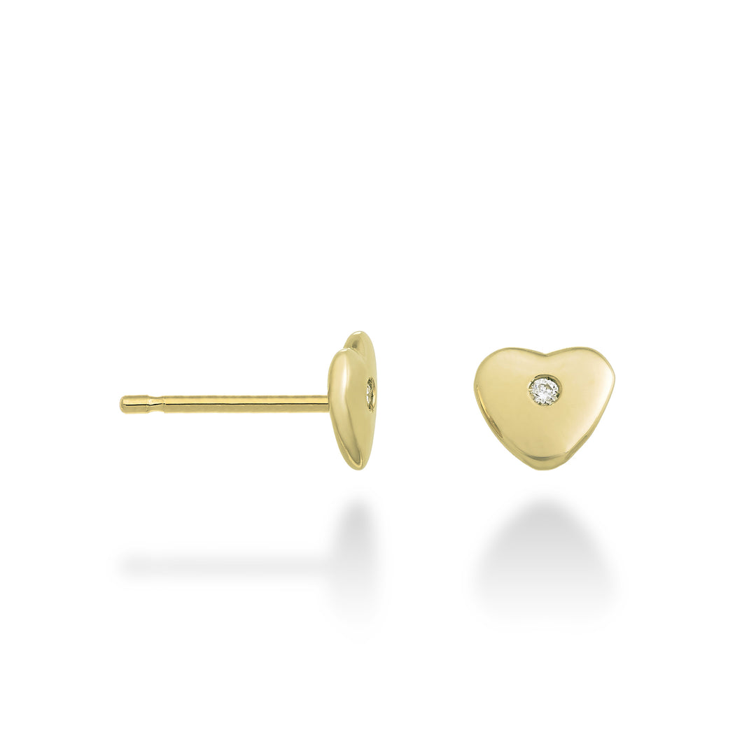 Nihama oder 18 Karat Herz 0,02 ct Gelbgold NO5107O1BR002