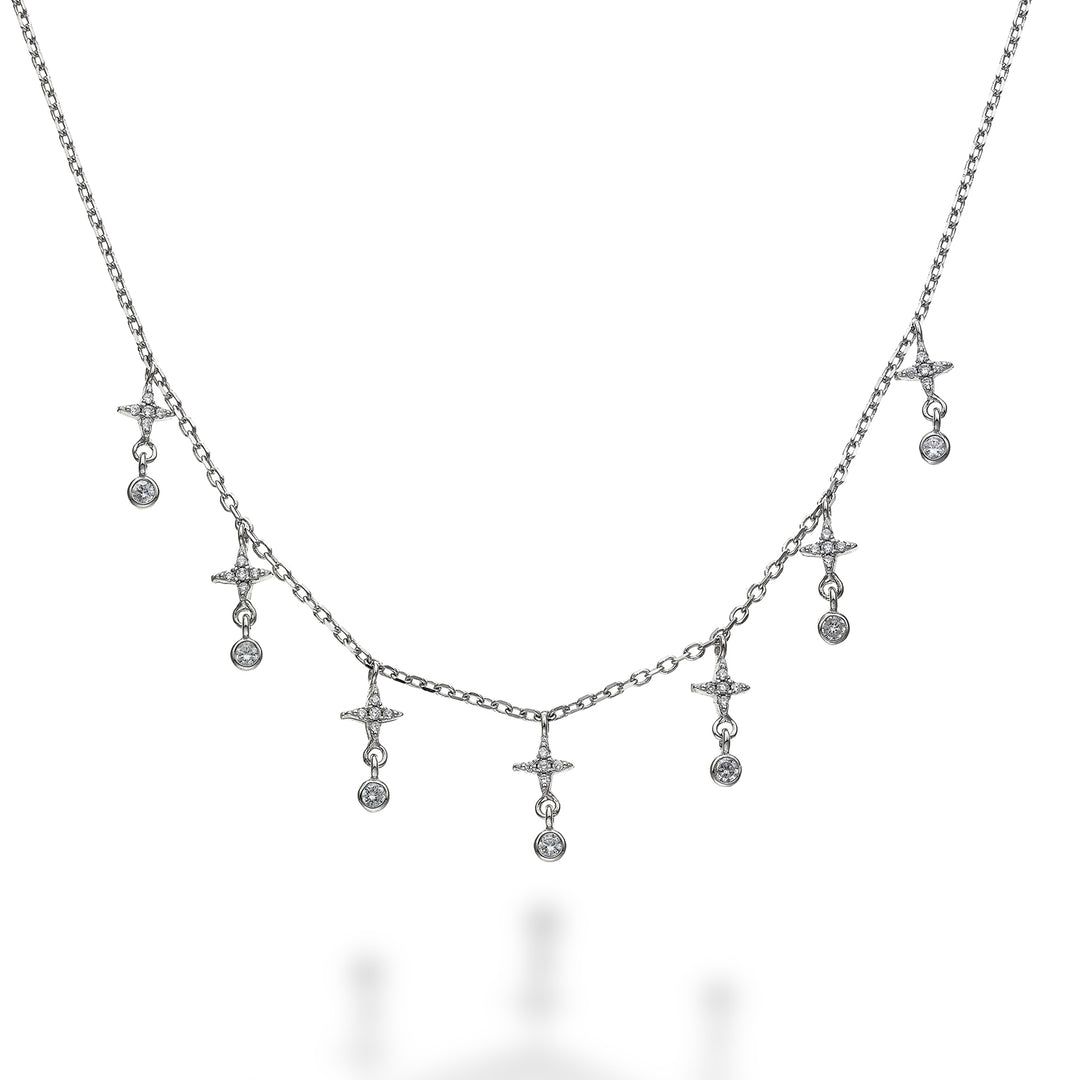 Nihama cl ag925 helmi valkoinen swarovski ND7563A4WHITE0